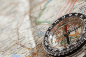 map and compass