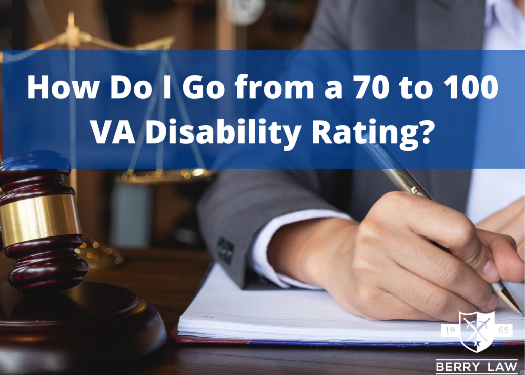 70% VA Disability Rating: How to Increase to 100% | PTSD Lawyers