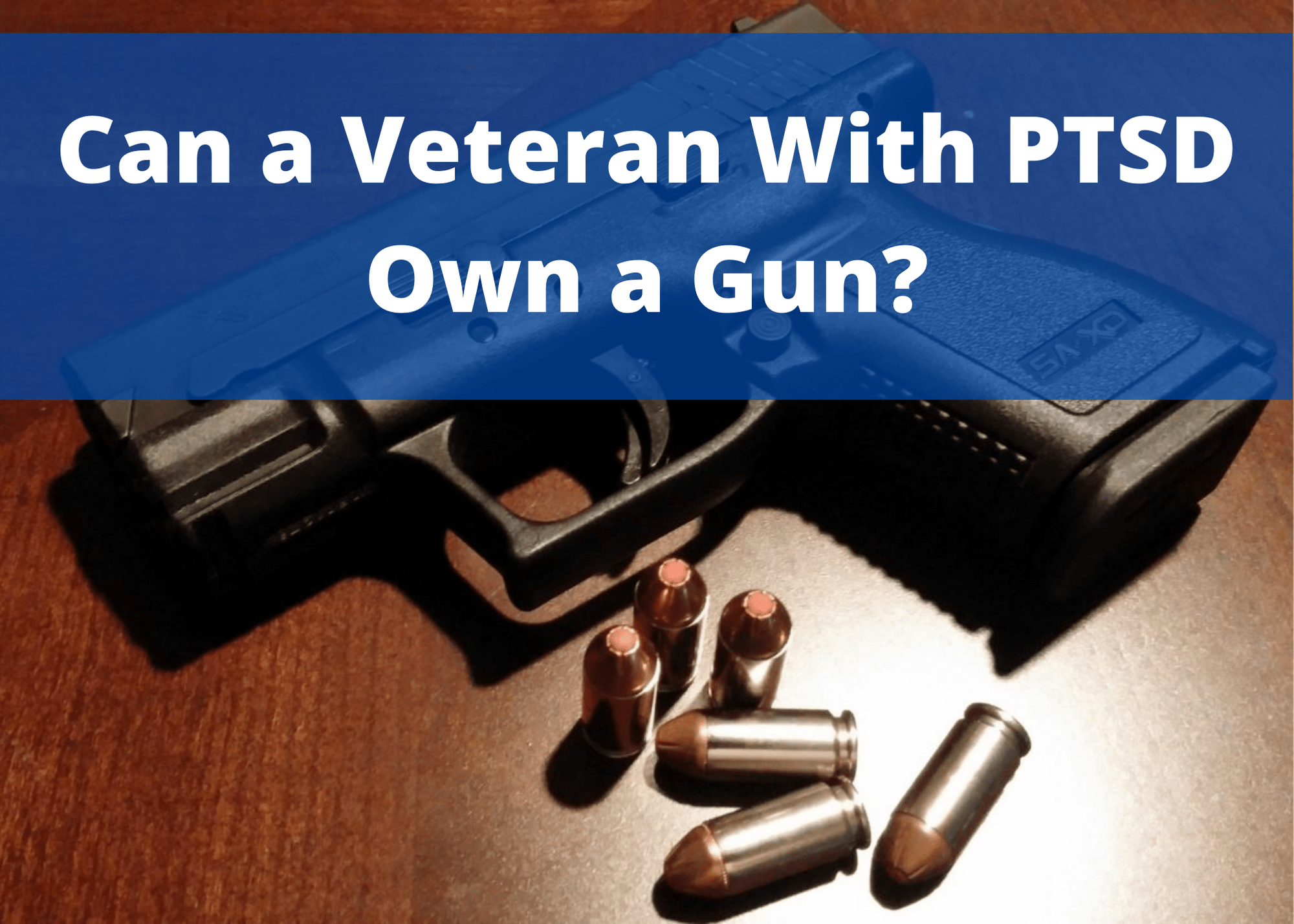 Can a Veteran With PTSD Own a Gun?