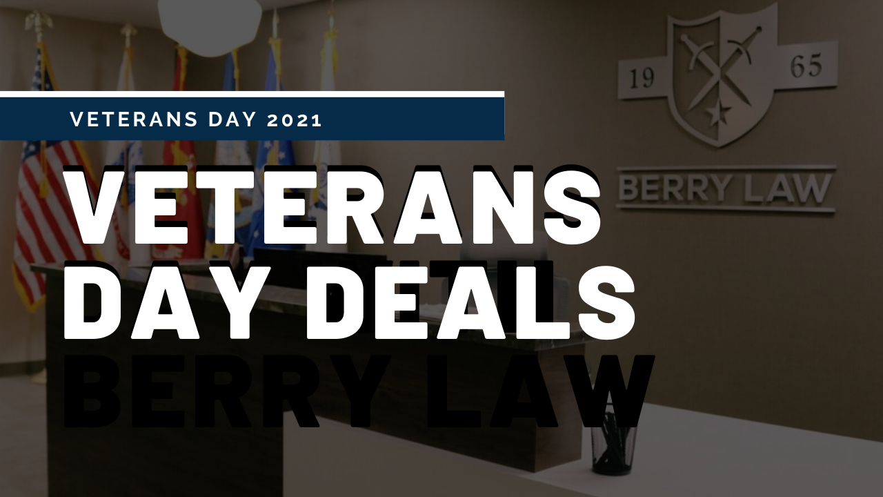 2021 Veterans Day Deals