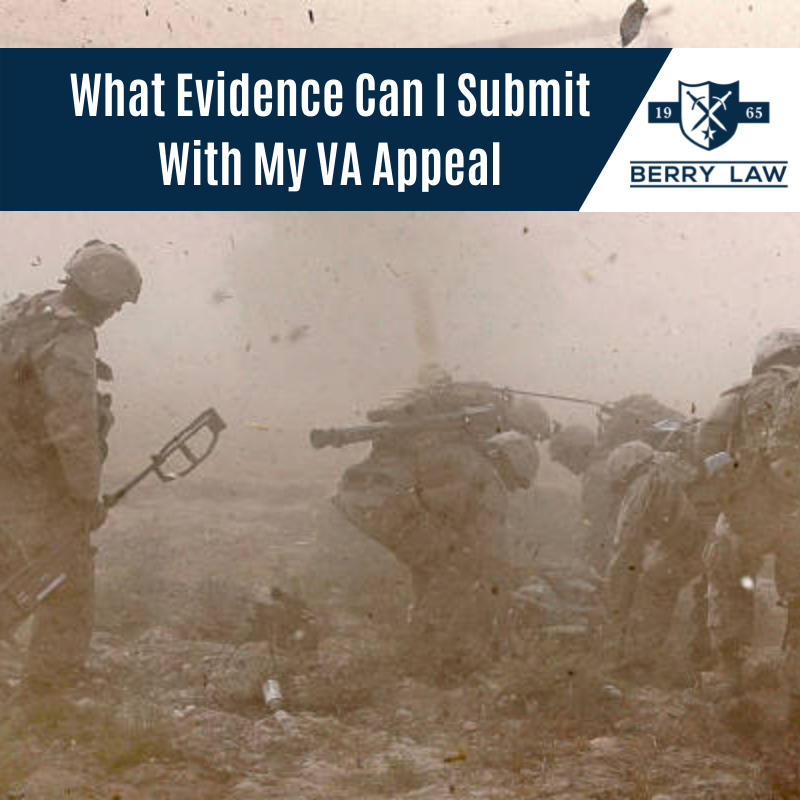 What Evidence Can I Submit With My VA Appeal?