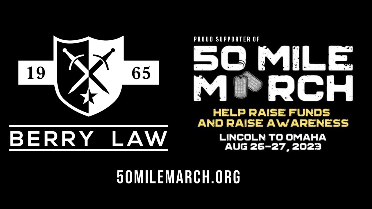 Berry Law Supports The 50 Mile March Foundation in Taking Concrete Steps to Transform Veterans’ Lives