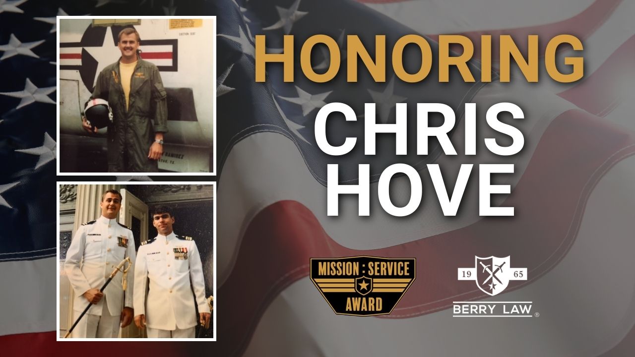 Honoring Heroism: Commander Chris Hove and the Mission Service Award