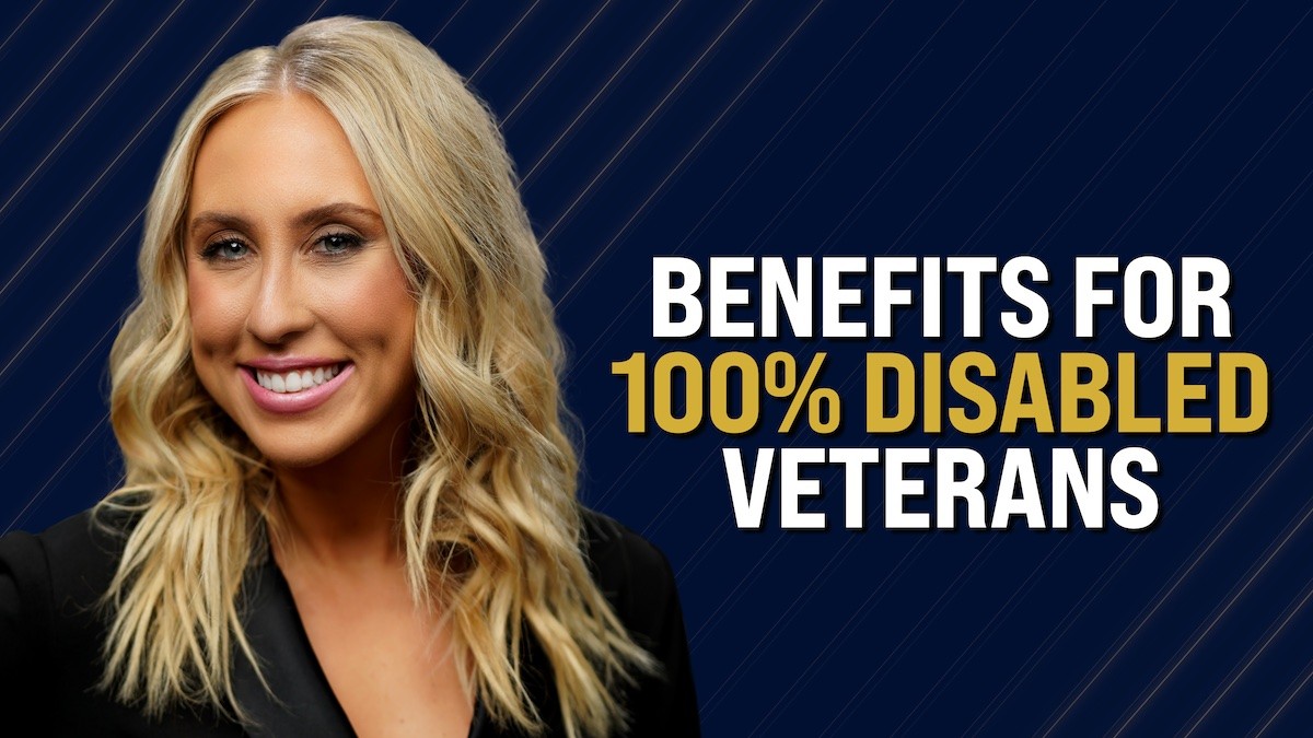 Benefits 100% Disabled Veterans