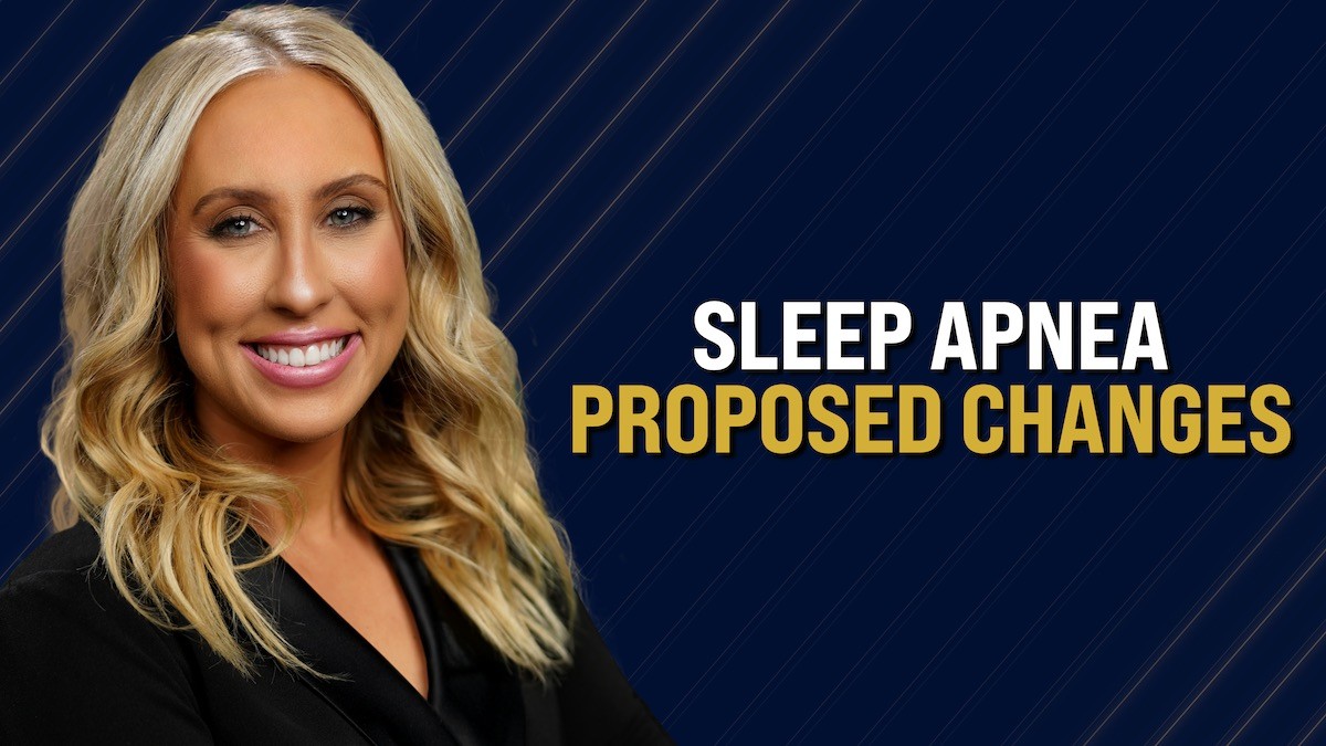 Sleep Apnea Proposed Changes
