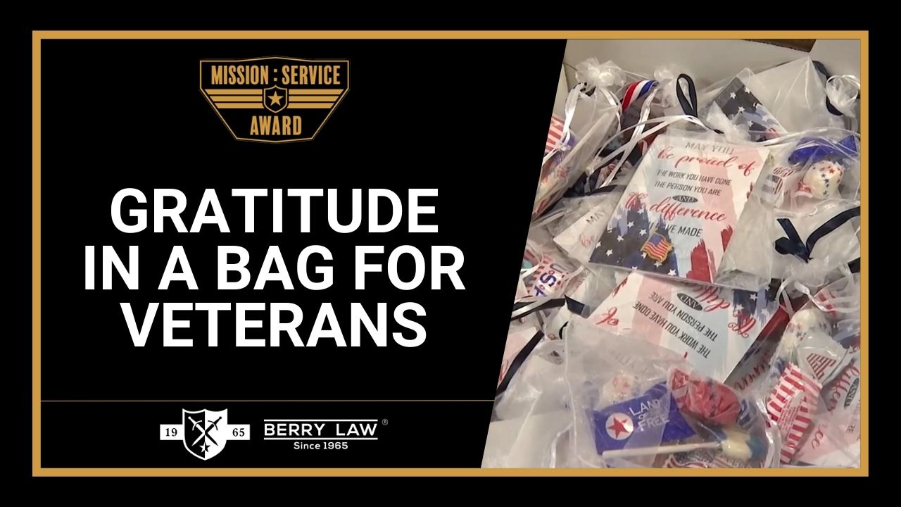 Veterans Day Gratitude Campaign: Volunteers Deliver Bags and Baskets to Local Veterans