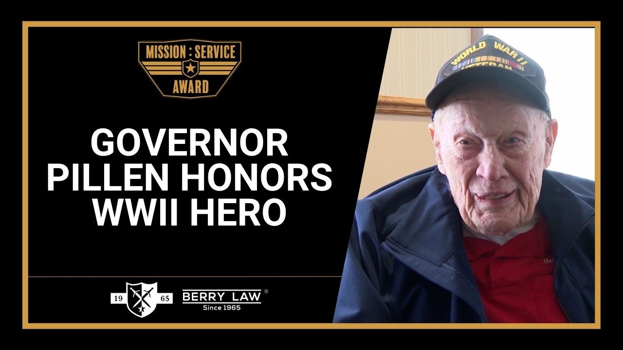 99-Year-Old WWII Veteran Honored for His Service in Nebraska