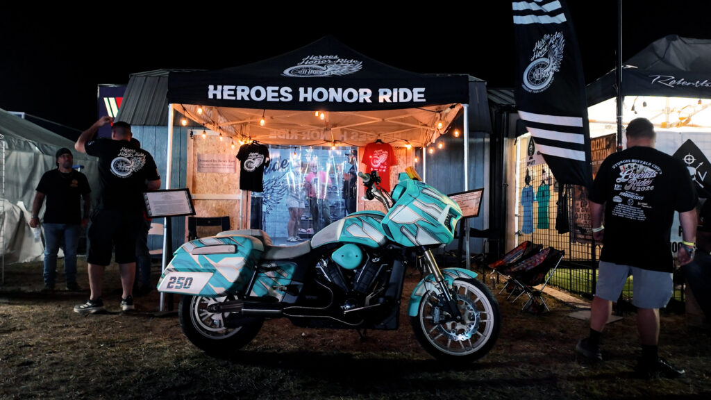 Heroes Honor Ride Headquarters and Honor Bike